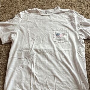 Vineyard Vines White Short Sleeve Tee